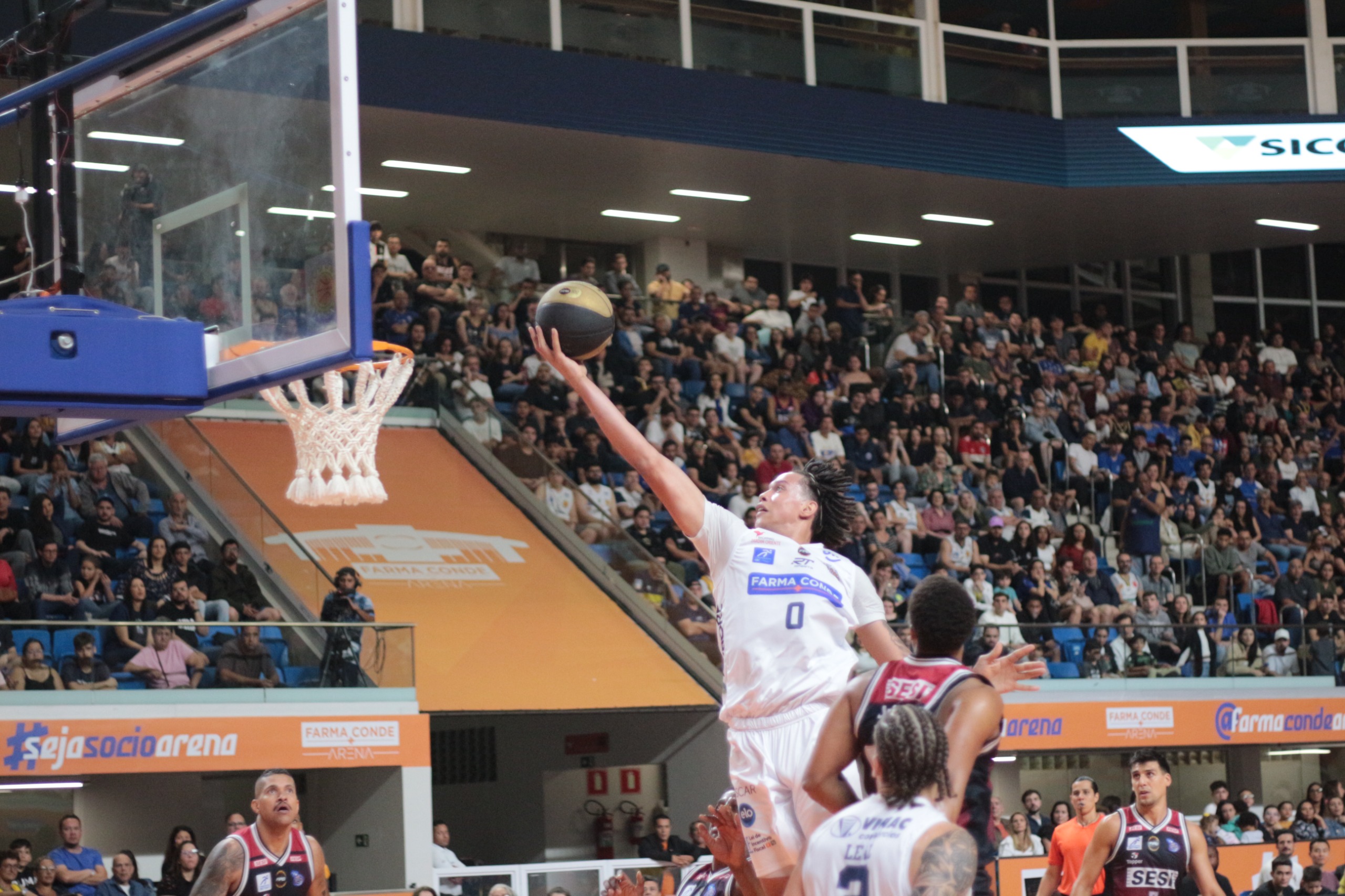 Farma Conde São José Basketball recebe Sesi Franca em clássico pelo NBB Caixa