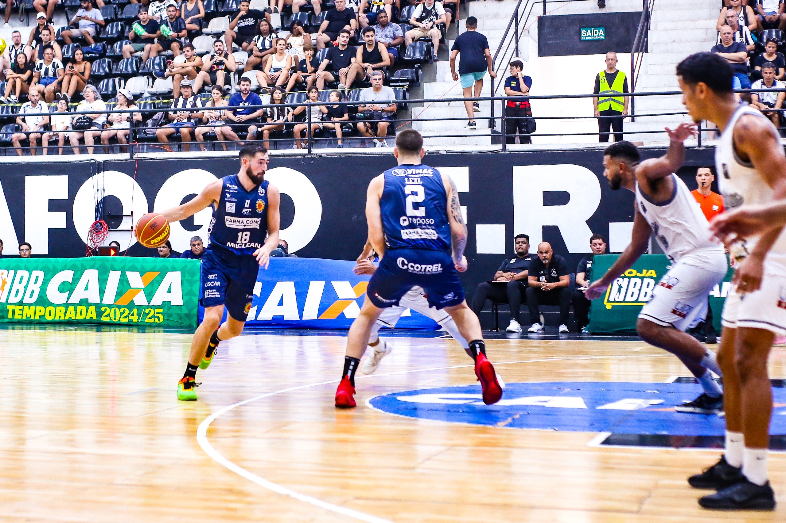 Farma Conde São José Basketball é superado pelo Botafogo