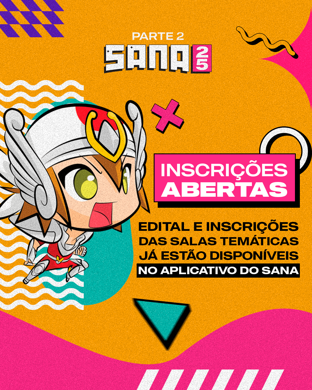 Inscrições Abertas para as Salas Temáticas do Sana 2025 Parte 2