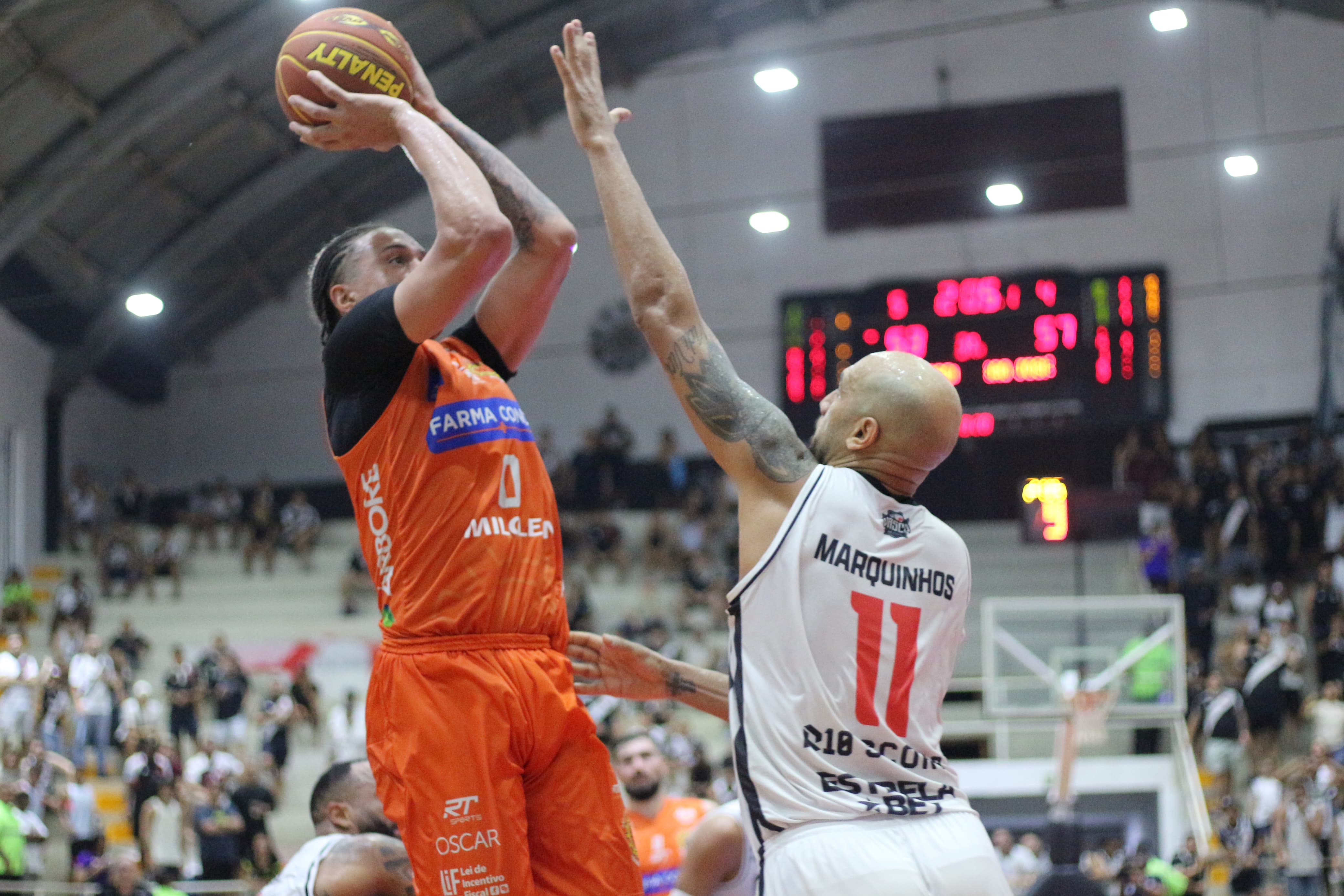 Farma Conde São José Basketball vence Vasco da Gama fora de casa e força o quarto jogo das oitavas do NBB Caixa