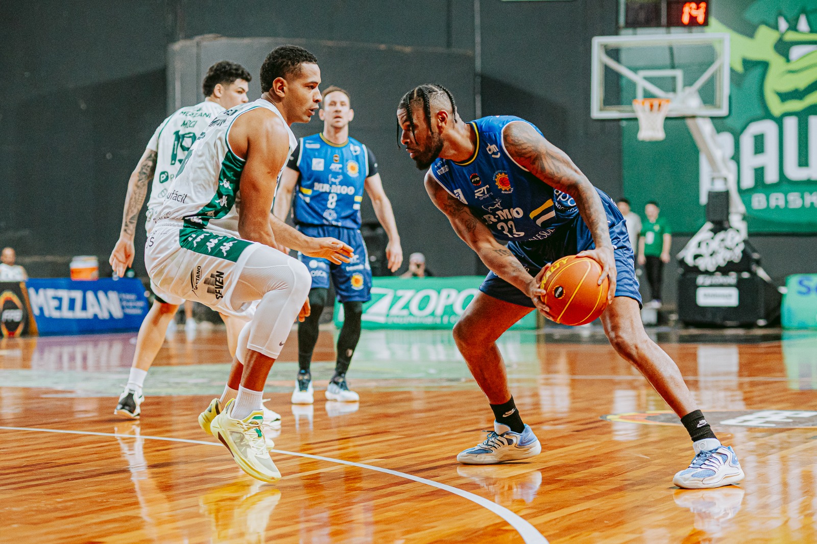 Mr.Moo São José Basketball sofre virada no último lance e é superado fora de casa pelo Bauru
